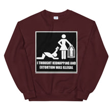 Load image into Gallery viewer, Kidnapping and Extortion Sweatshirt